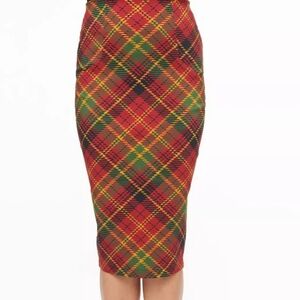 Unique Vintage 1950s Pencil Skirt